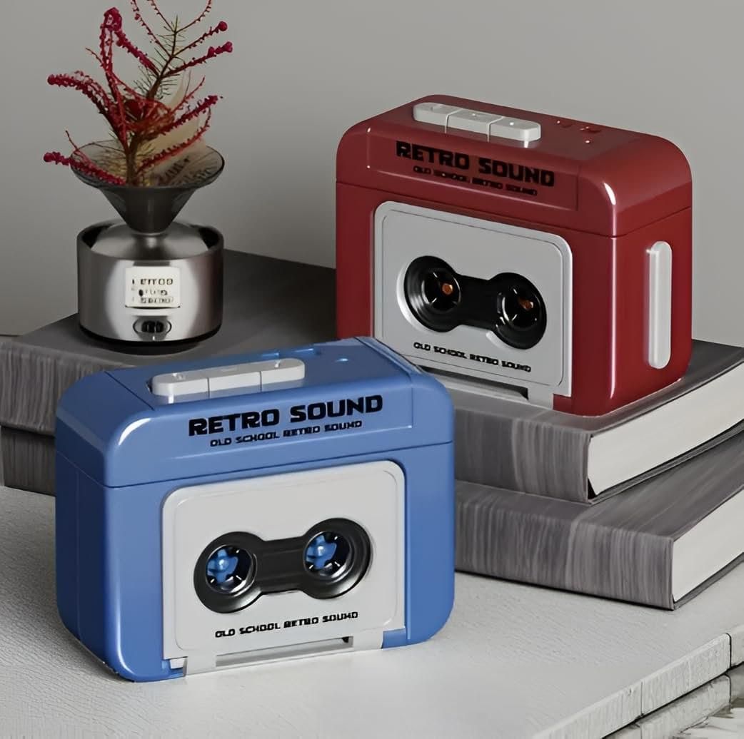 Retro Sound Mini Keychain - Trivora