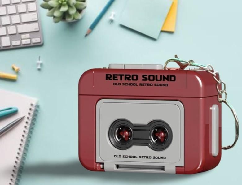 Retro Sound Mini Keychain - Trivora