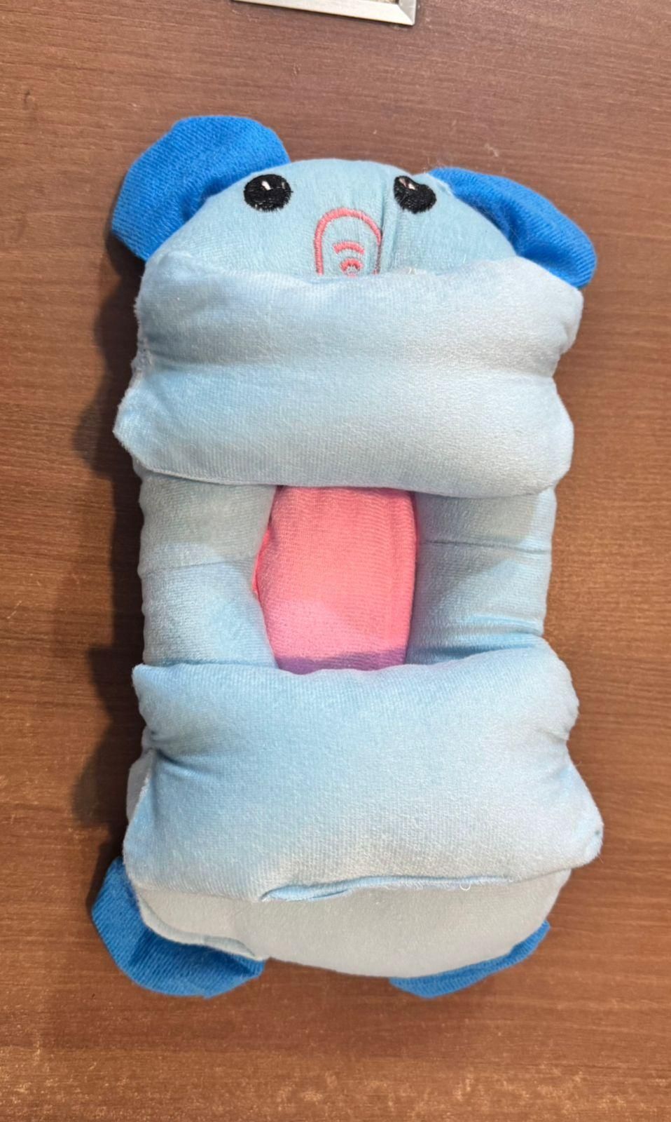 Baby Head Shaping Pillow – Soft Support Cushion (Assorted Colors) - Trivora